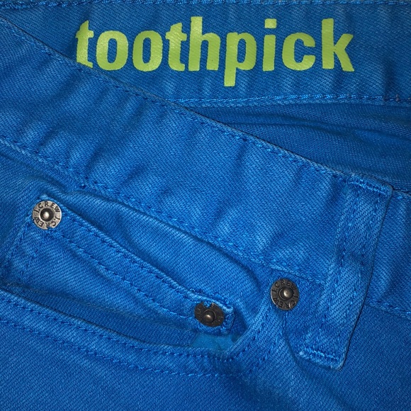 🆕 Price❗️J Crew Toothpick Jeans (Cobalt Blue) - Picture 2 of 3